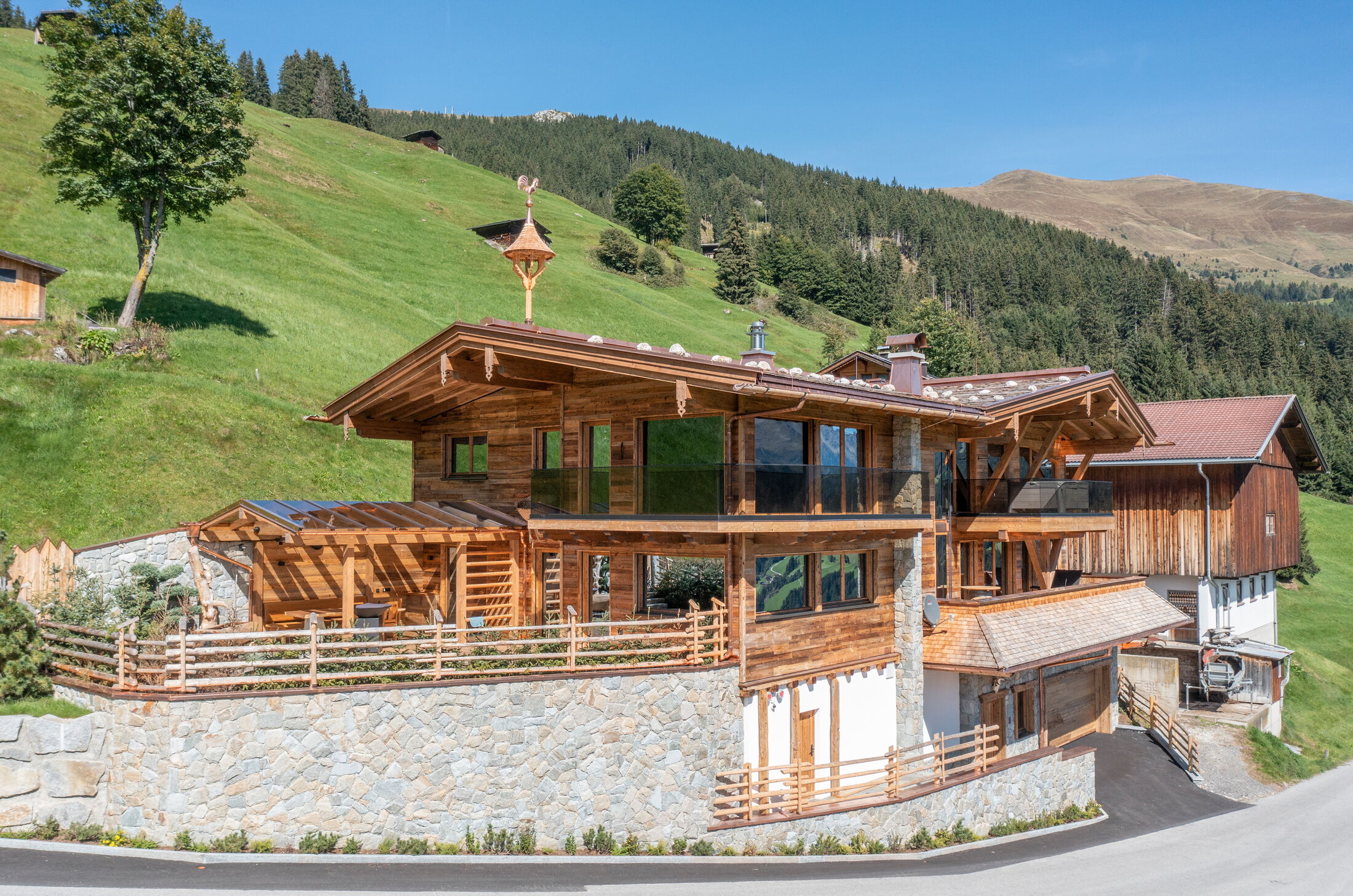 Einblicke ins Holzhaus
